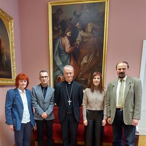 Nadbiskup Kutleša primio predstavnike Hrvatskog katoličkog društva prosvjetnih djelatnika